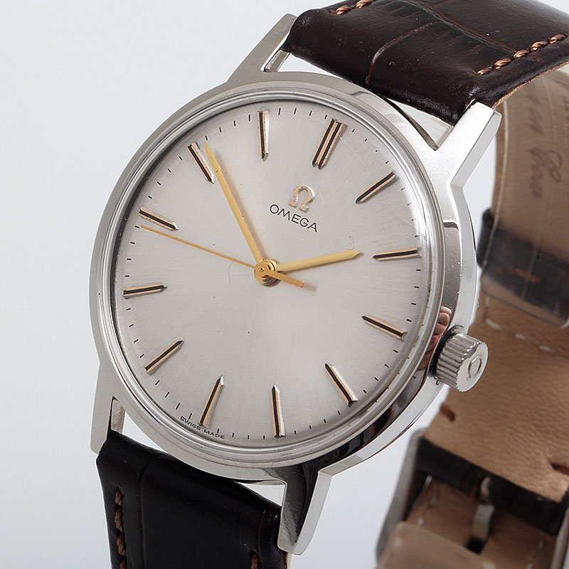 Omega Genève antike Luxus Herrenuhr von 1967 - Kaliber 601 - Referenz 135.070