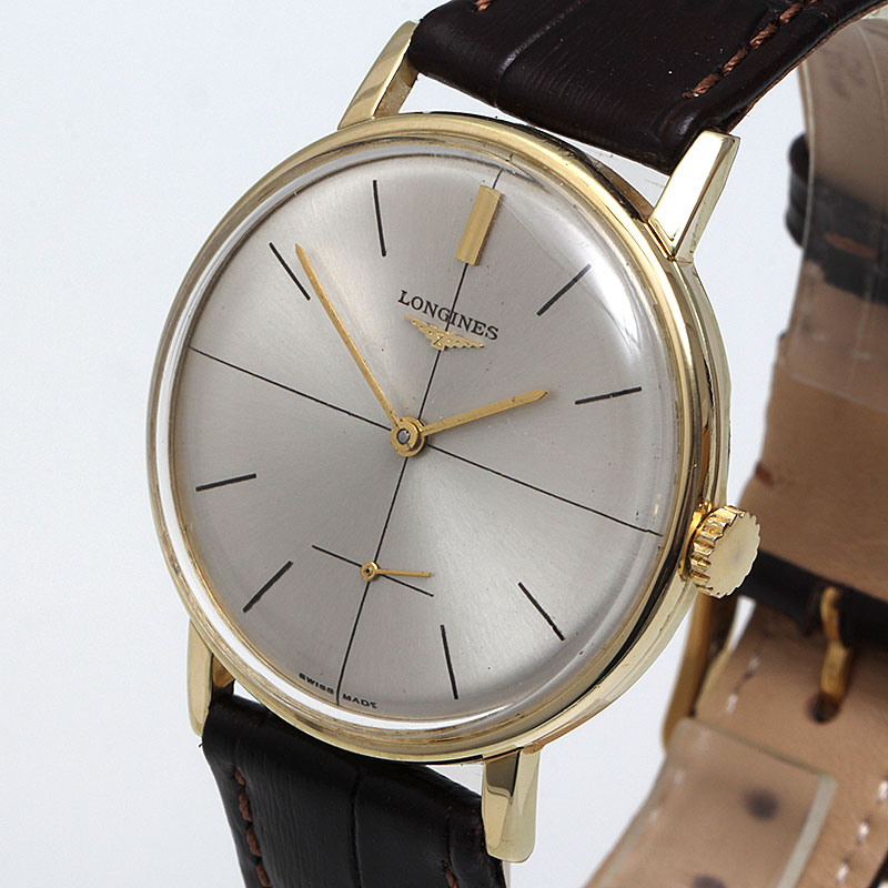 Longines - seltene antike Luxus Herrenuhr 1966 - Kaliber 30L - Referenz 8902-1