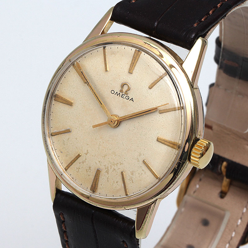 Omega exklusive Luxus Klassik Herrenuhr 1960 - Referenz 131.001-63-SC - Kal. 285