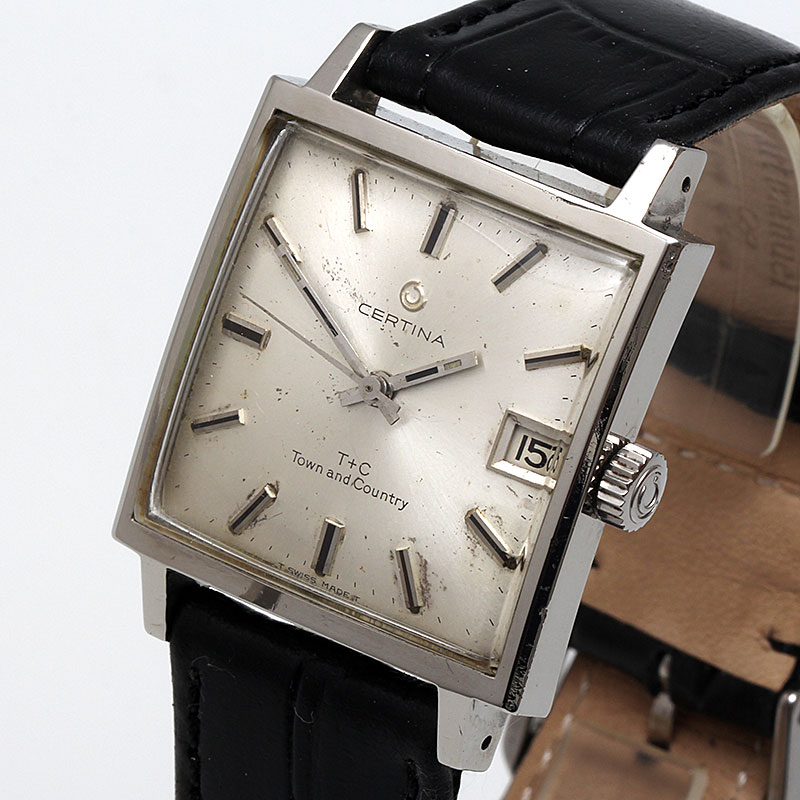 Certina seltene Town + Country Automatik Herrenuhr von 1962 - Kaliber 25-651 Certina seltene Town + Country Automatik Herrenuhr von 1962 - Kaliber 25-651
